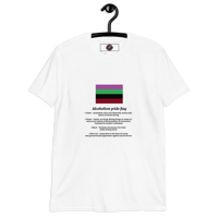 Image 1 of Alcoholism pride flag Unisex T-Shirt.