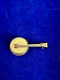Image 3 of Vintage Italian Micro Mosaic Mandolin Brooch – Mid-Century Souvenir Art