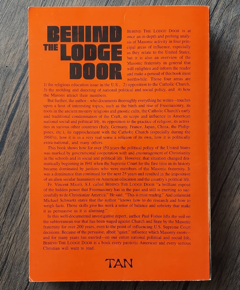 Behind the Lodge Door, by Paul A. Fisher