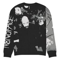 Image 1 of N8NOFACE "8-KNIT PUNK" Classic Fit Knitted Crew Neck Sweater