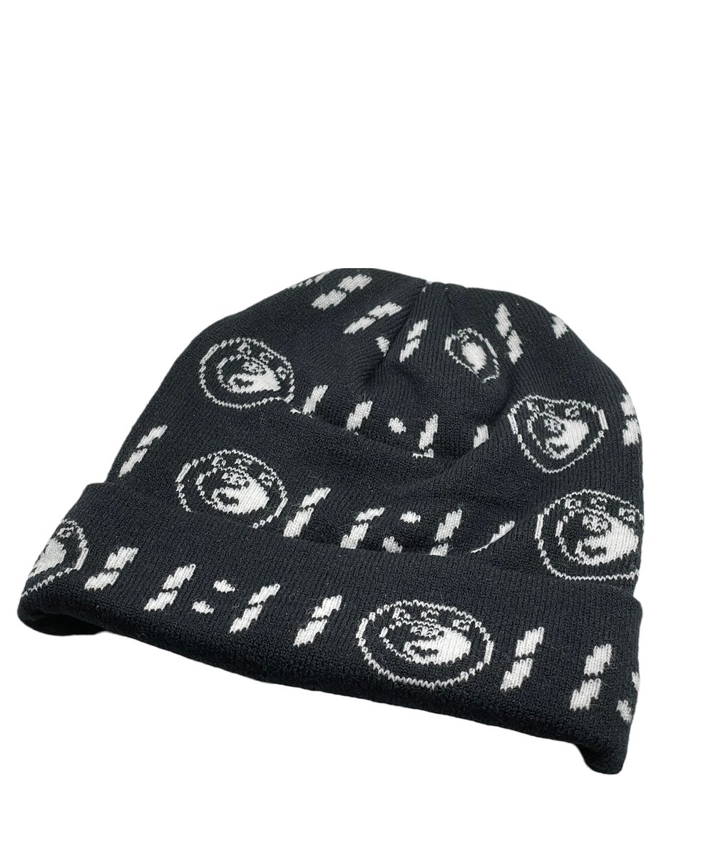 Image of ALL IN beanie BLK/WHT