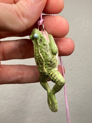 Dissected Frog Pendant