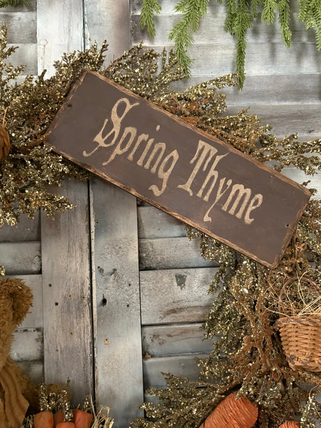 #3- Spring Thyme Wreath