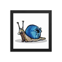 Image 2 of Framed Blueberry SNART photo paper poster