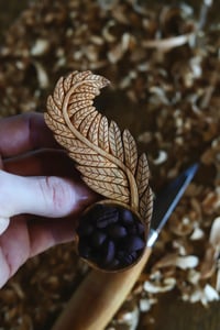 Image 4 of ~Fern Leaf Coffee Scoop~