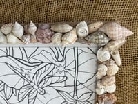 Image 3 of Seashell Picture Frame 8” x 10” #3