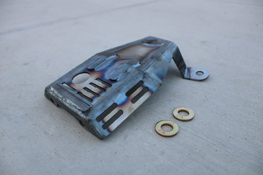Differential skid plate