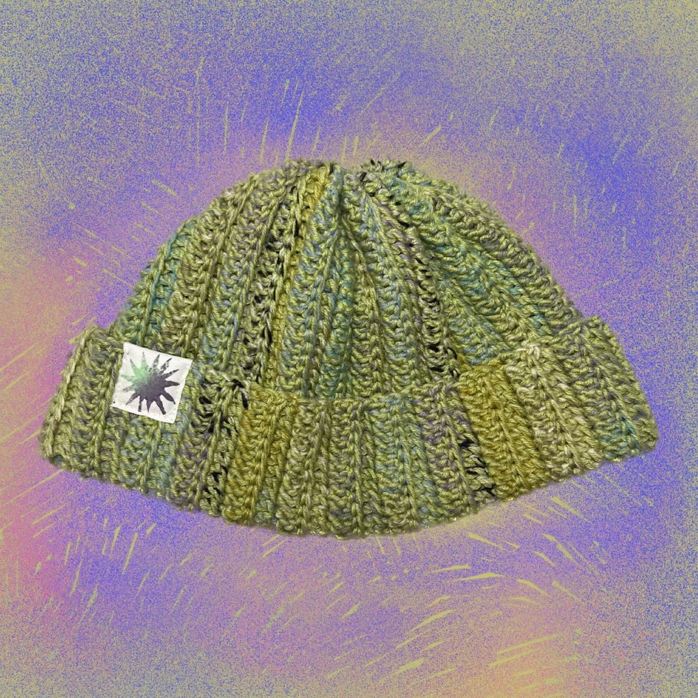 Image of Crocheted beanie 32