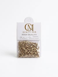 C&M GOLD SHADOW CRYSTALS BAG
