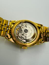 Image 13 of Rado Purple Horse Day Date Blue Dial Gold Plated Automatic Men’s Watch