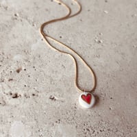 Image 4 of Collana • Cuore - Sei. Bianco