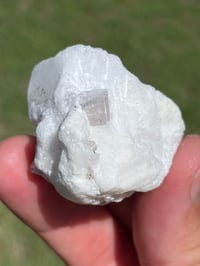 Image 7 of Purple Scapolite In Marble Matrix Specimen | Afghanistan #2956