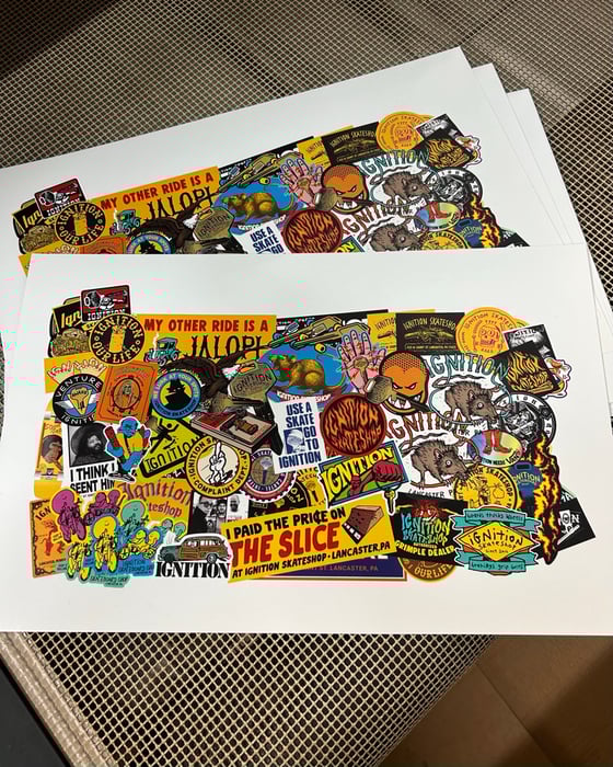 Image of PENNSYLVANIA COLLAGE POSTER