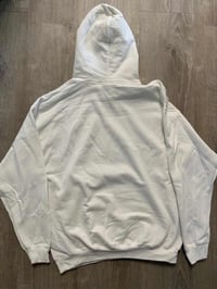 Image 5 of 1/1 Airbrush Hoodie on a Large White Hoodie