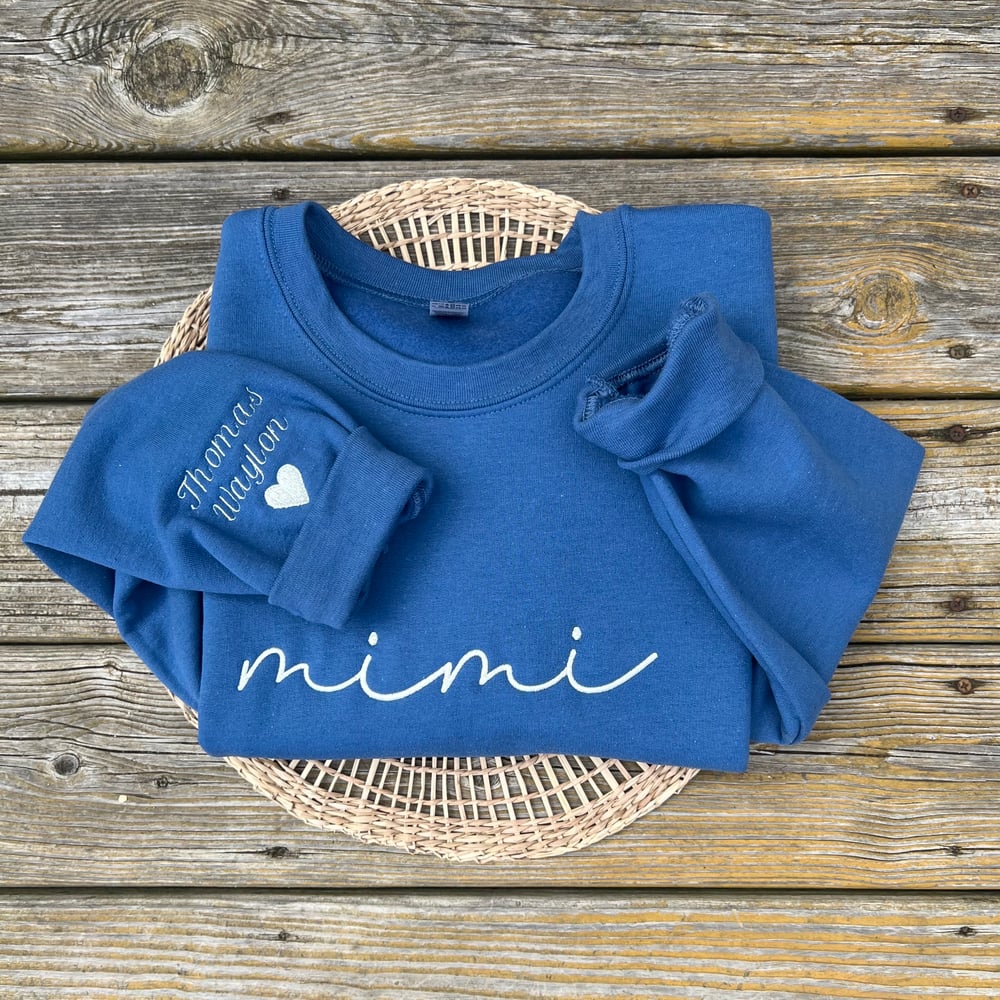 Image of Cursive crewneck
