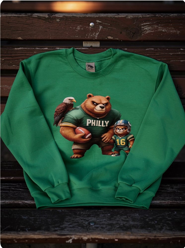 Image of Eagles Bear Sweatshirt 