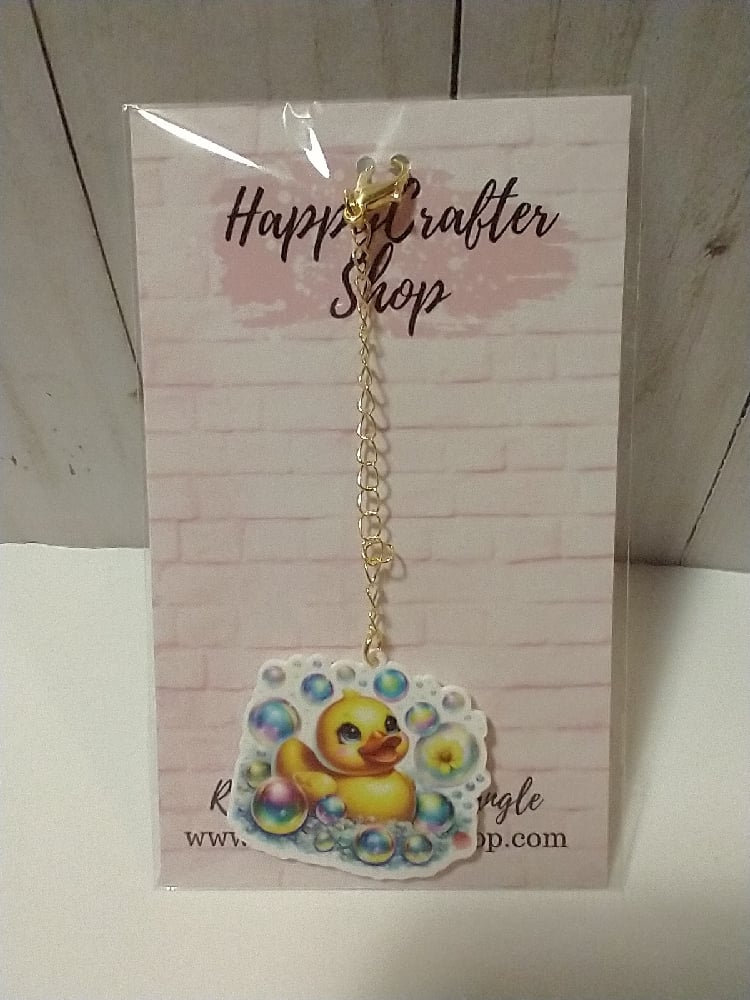 Image of Ready-To-Bead Dangle - Bubbles/Duck