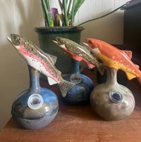 Image 1 of Trout Water Vase 