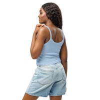 Image 19 of Women’s micro-rib tank top