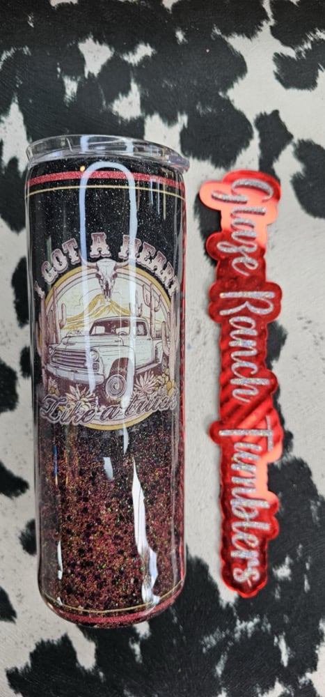 Image of  20 oz. Heart like a truck