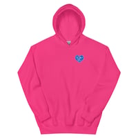 Image 20 of HOT GIRLS HAVE HEART HOODIE - BLUE
