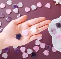 Mini Heart Palm stone