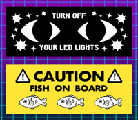 Bumper Stickers (PREORDER)