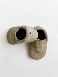 Image 3 of EVERYDAY SLIP-ON MOCCASINS - TAUPE