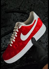 Image 1 of Red Velvet Air Force 1