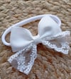 Lace occasion bow 