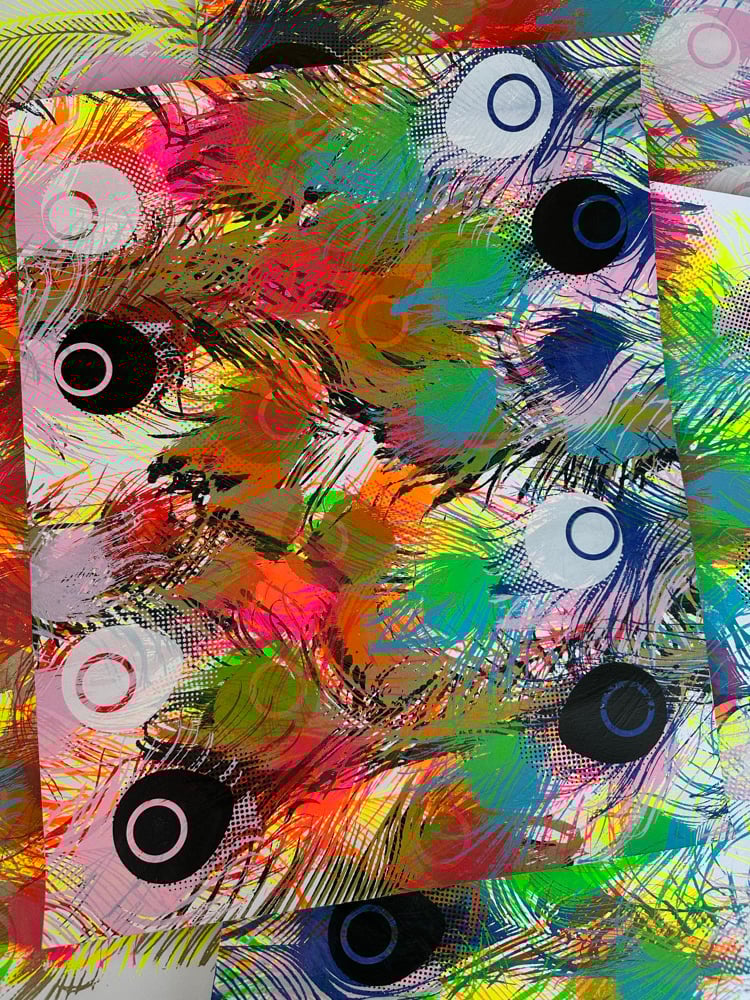 Affiche « PLUME DE PAON »