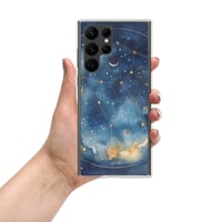 Image 13 of Celestial Constellation Night Sky Stars and Clouds Painting Clear Case for Samsung®