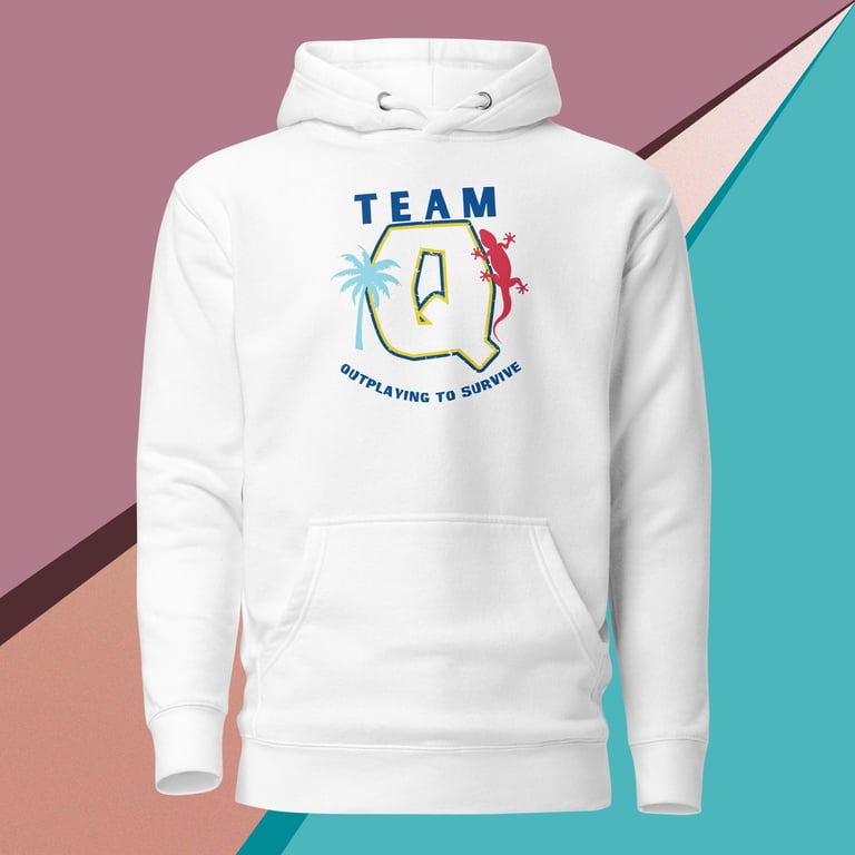 Team Q Lizard Heavyweight Hoodie Image 2