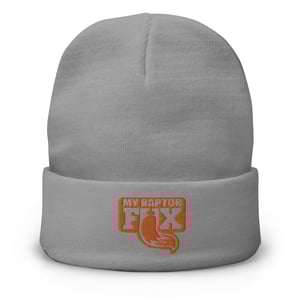 Image of MY RAPTOR FUX BEANIE 