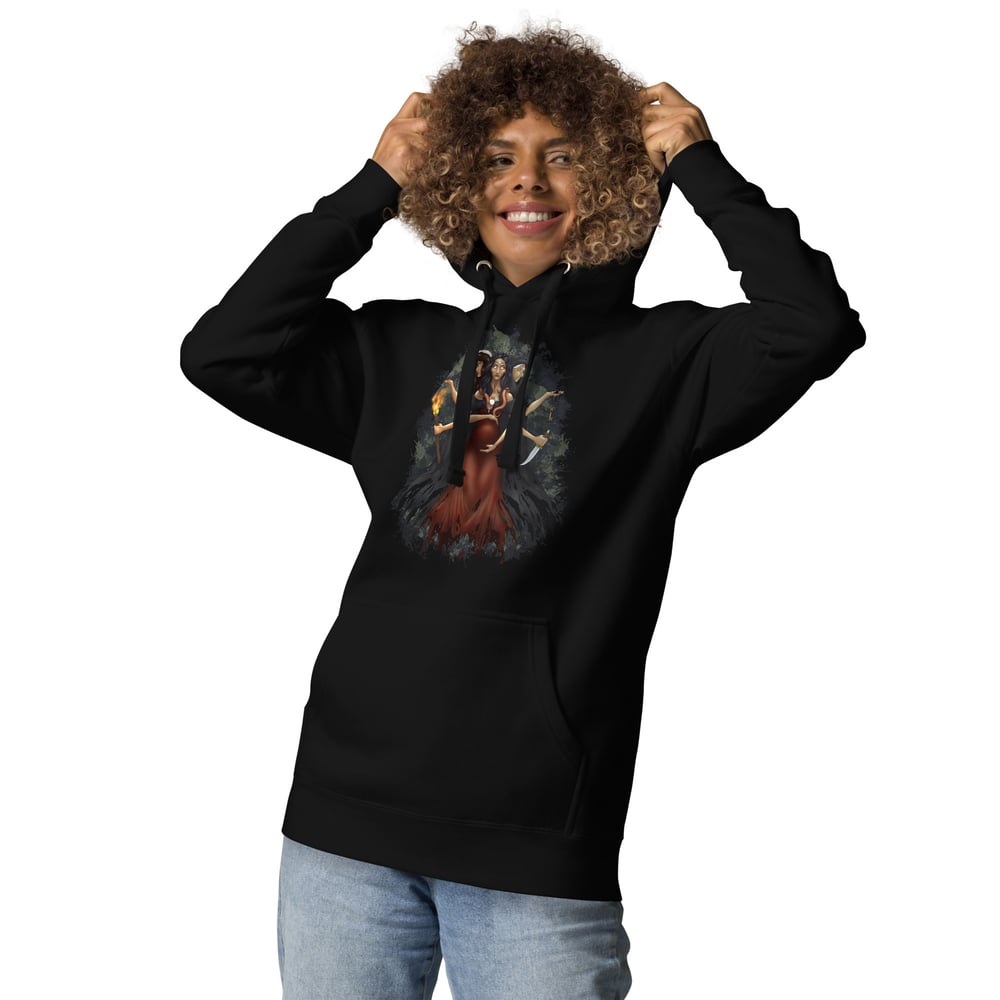 Triple Goddess Brown Skin Variant Hoodie