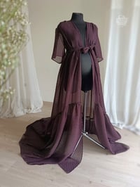 Image 2 of Jessamine dress size M - dark plum