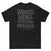Badass Ladies organic black cotton tee