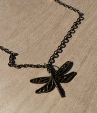 Image 3 of Simple Dragonfly Necklace 