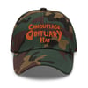 camouflage obituary hat