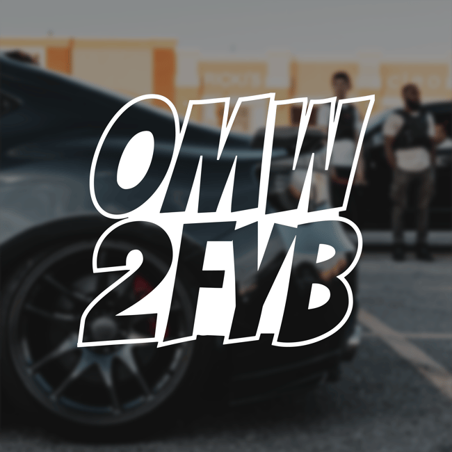 'OMW2FYB' Sticker