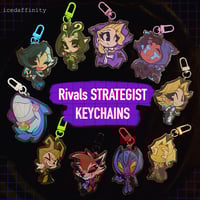 Image 1 of Marvel Support Keychains