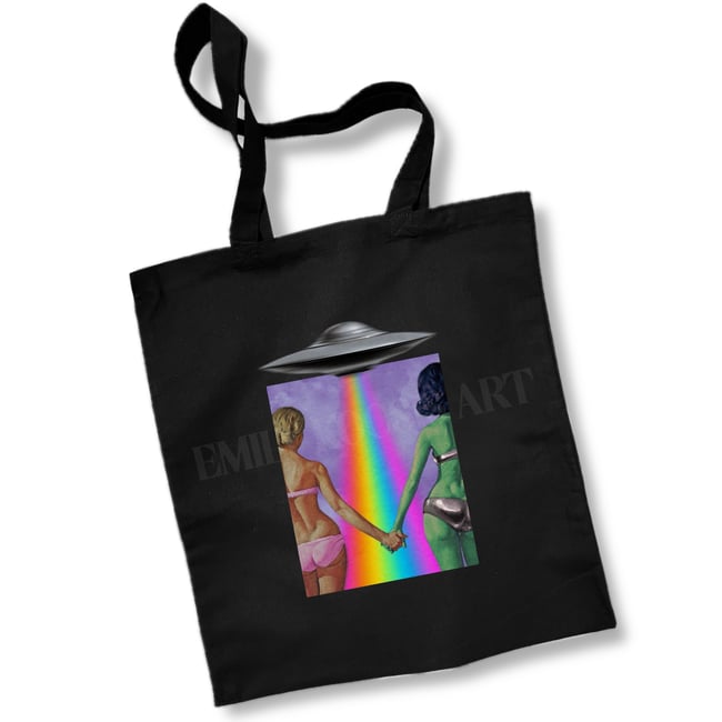Black Or Natural Tote // ‘Gayliens’ Women’s Edition