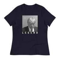 Image 4 of Trump Mugshot LEGEND  - Women's Relaxed T-Shirt from PatriotsCo.com