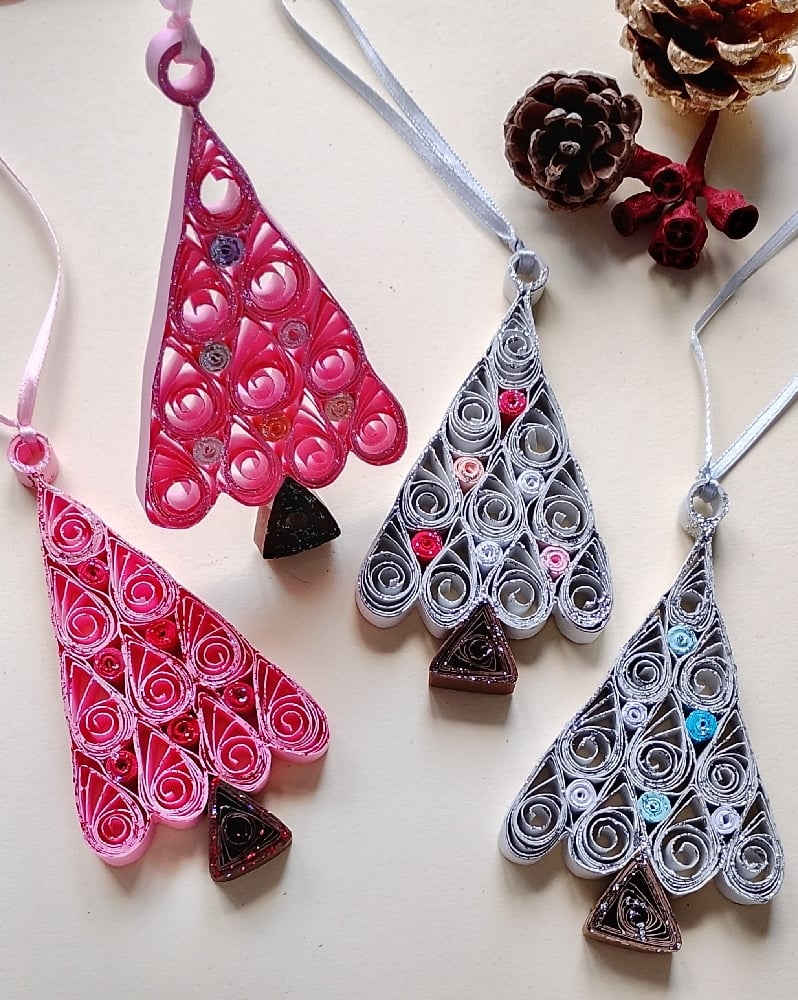 Image of Trendy Twinkle Trees