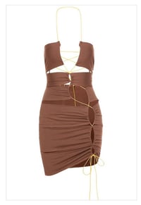Image 2 of Lace Up Kim Dress
