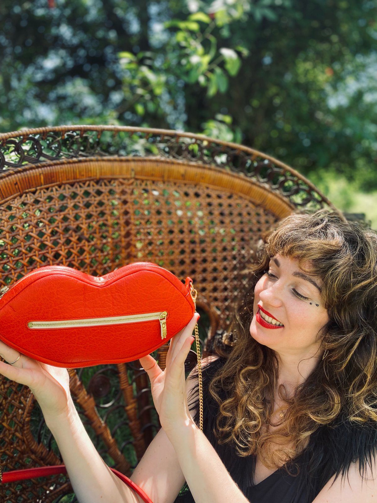 Sac Bisou 💋 Rouge