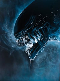 Xenomorph from Alien: Romulus print 8.5x11