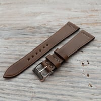 Image 4 of Horween Shell Cordovan Strap - Straight Stitch