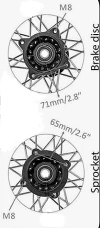Image 2 of Affordable #35 Pit Wheel Sprocket 62T