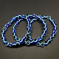 Image 1 of Blue Evil Eye Bracelet